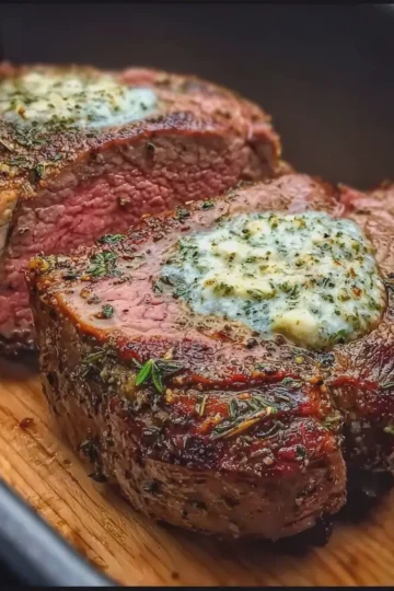 Garlic Herb Butter Beef Tenderloin Roast