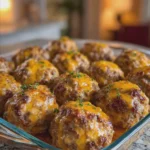 Southern 3-Ingredient Beef Sausage Cheese Balls