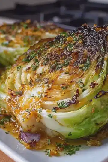 Whole Roasted Cabbage