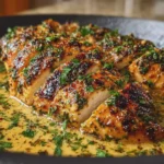 Seared Garlic Herb Butter Chicken Breast