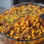 One-Pan Cheesy Beef Goulash