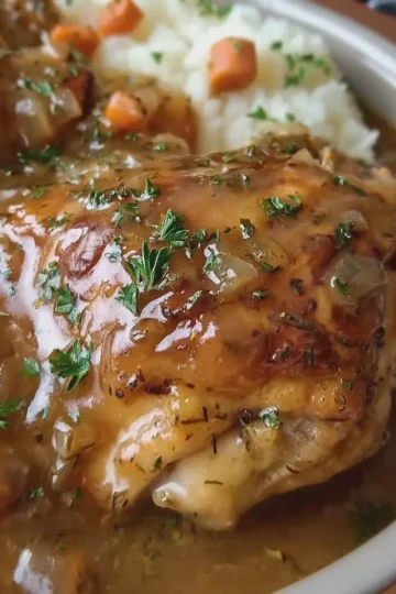 Slow Cooker Chicken Gravy