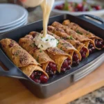 Cherry Cheesecake Taquitos