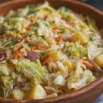 Slow Cooker Buttered Cabbage and Potatoes Cozy Homestyle Family Side