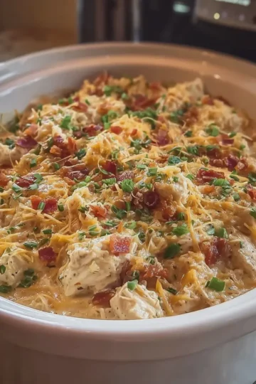 Crockpot Million Dollar Chicken Casserole