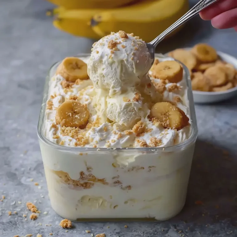 Banana Pudding Ice Cream No Churn