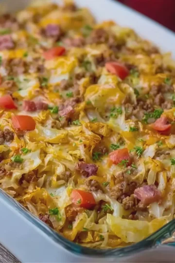 Loaded Cabbage Casserole