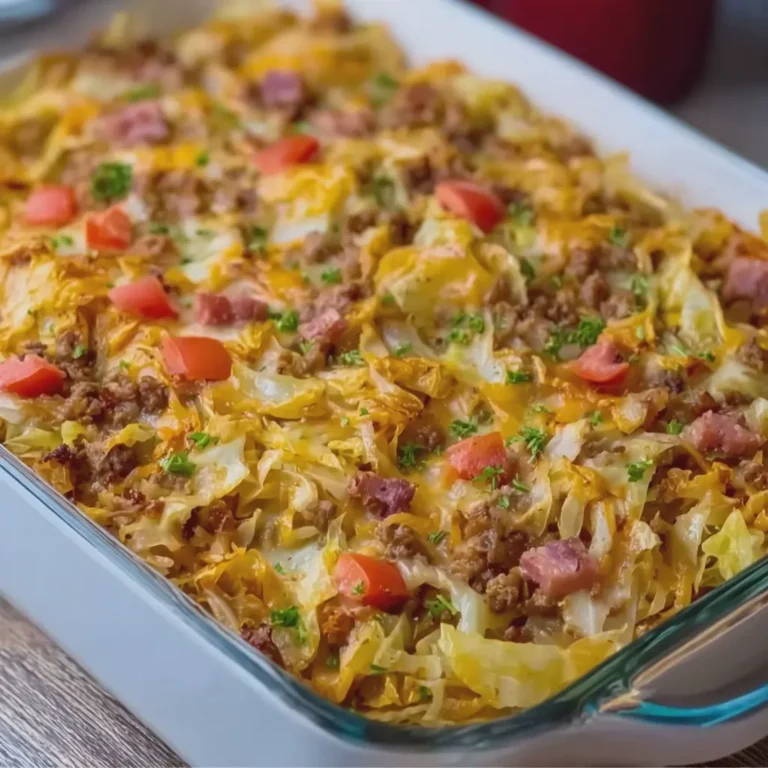 Loaded Cabbage Casserole