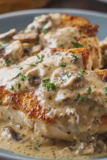 Slow Cooker Creamy Chicken and Gravy