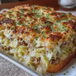 Million Dollar French Onion Cabbage Melt