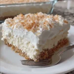 No Bake Coconut Cream Dream Dessert