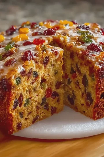 Old Fashioned Holiday Fruit Cake