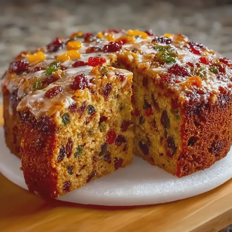 Old Fashioned Holiday Fruit Cake