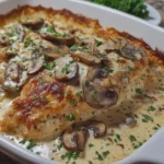 Creamy Chicken Bake with Savory Mushroom Sauce