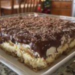 No Bake Eclair Cake