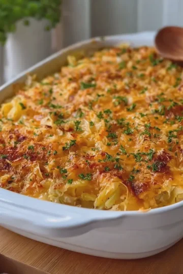 Cheddar Cabbage Casserole
