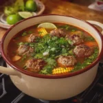 Caldo de Albondigas Mexican Meatball Soup