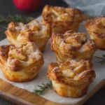 Mini Apple Pies With Puff Pastry