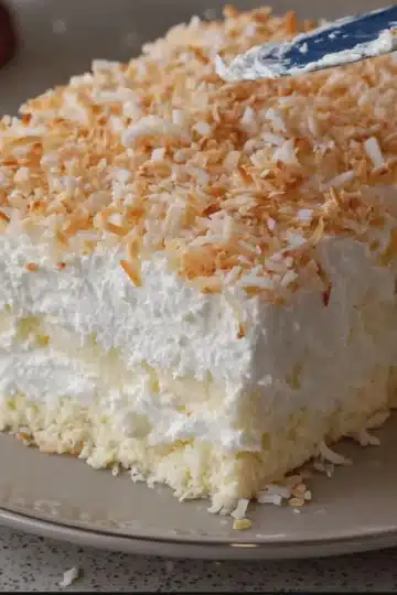 No Bake Coconut Cream Dream Dessert