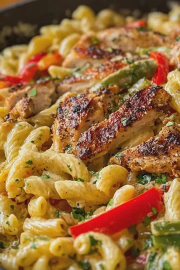 Creamy Jerk Chicken Rasta Pasta