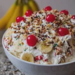 Banana Split Fluff Salad
