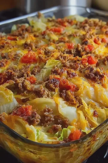 Loaded Cabbage Casserole