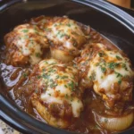 Slow Cooker French Onion Chicken