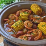 Cajun Shrimp Boil in a Slow Cooker