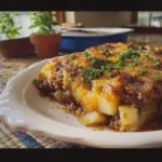Old Fashioned Hamburger Steak Potato Bake