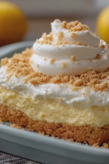 Sugar-Free Heavenly Lemon Cookie Dessert