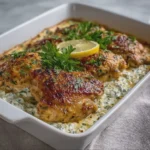 Lemon Garlic Greek Yogurt Chicken