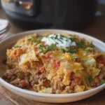 Crockpot Cabbage Roll Casserole