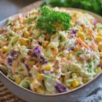 Creamy Corn Coleslaw