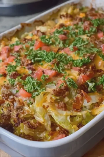 Loaded Cabbage Casserole