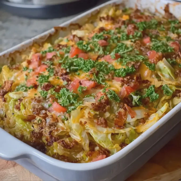Loaded Cabbage Casserole