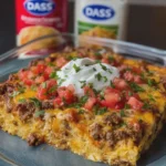 Cheesy Loaded Taco Casserole
