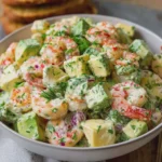 Creamy Seafood Salad with Shrimp and Avocado