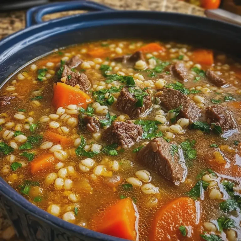 Beef and Barley Soup