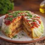 Stuffed Cabbage Cake