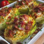 Sela Cabbage Boats with Cheese and Turkey Bacon