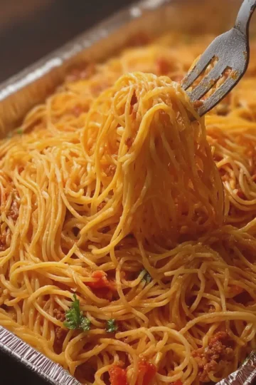 Old-Fashioned Spaghetti