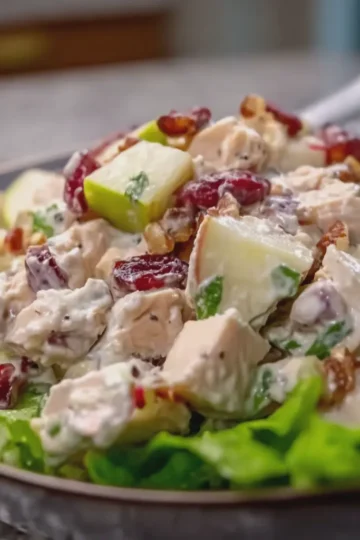 Creamy Chicken Apple Salad