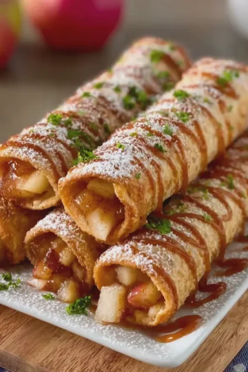 Apple Pie Taquitos