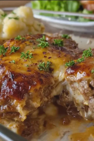 Amish Hamburger Steak Bake