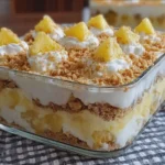 No Bake Pineapple Dream Dessert