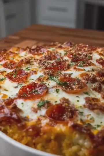 Baked Pizza Casserole