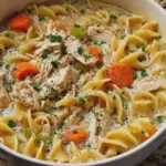 Creamy Chicken Noodle Soup