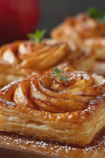 Puff Pastry Apple Tartlets