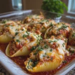 Cheesy Stuffed Pasta Shells