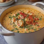 Creamy Shrimp and Crab Seafood Bisque